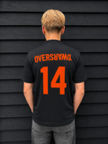 OverDwars x Medua WK shirt - zwart (unisex)