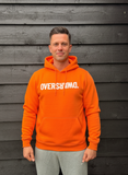 OverDwars orange signature hoodie (unisex) - Koningsdag editie