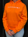 OverDwars orange hoodie unisex