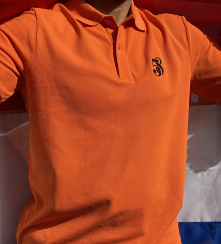 OverDwars orange polo