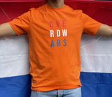 OverDwars orange T-shirt unisex